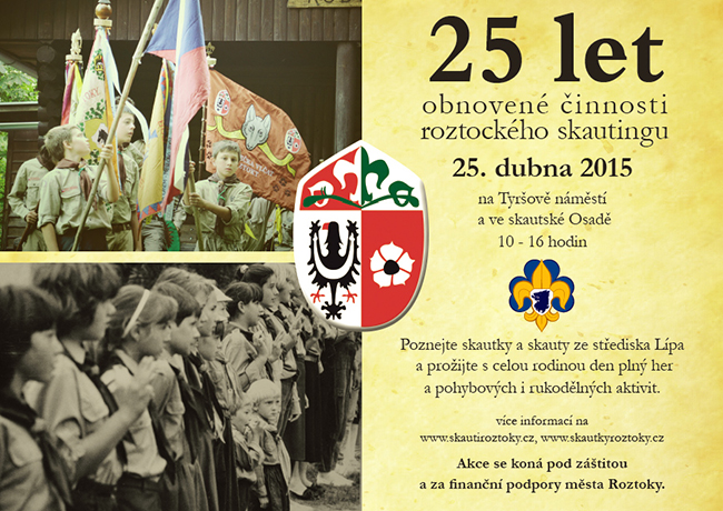 Oslavy 25 let Pozvánka na oslavy