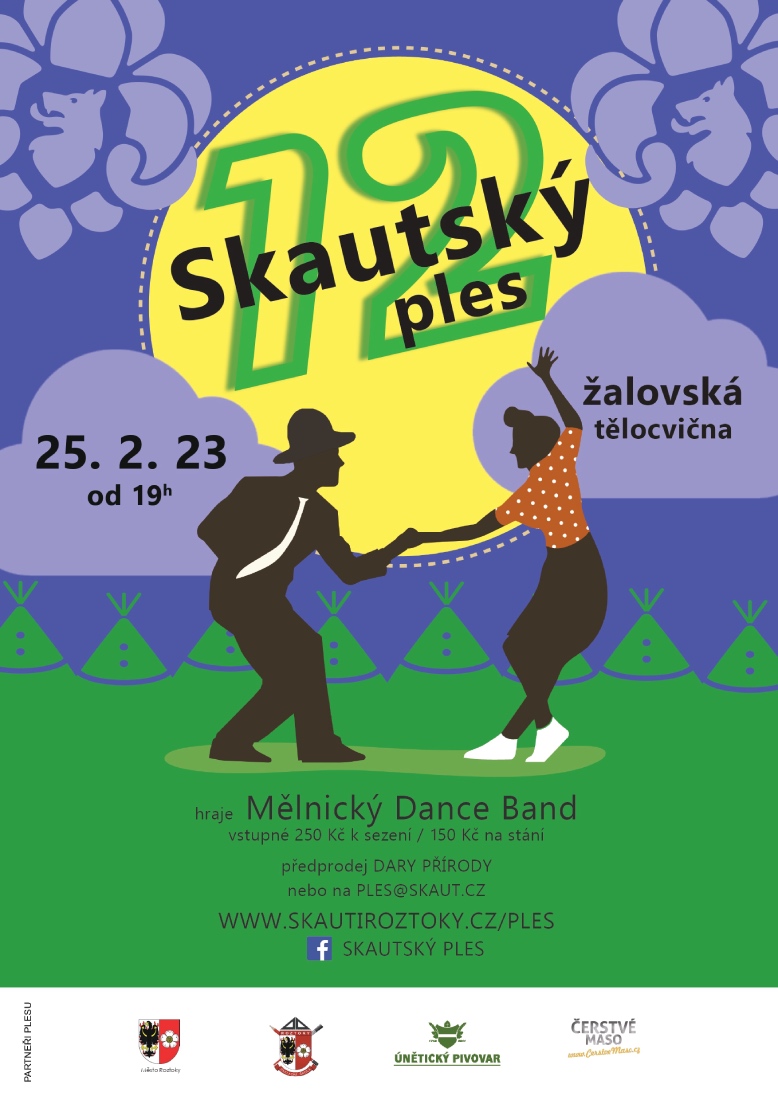 Plakát 12. skautského plesu zobrazit plakát